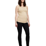 GAP Womens Maternity Inset Panel Skinny Jeans Black WASH 34REG