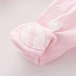 Baby One Piece Romper Soft Cotton Sleepwear Footed Jumpsuit for 0-12 Month Infant