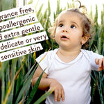 Babo Botanicals Sensitive Baby Fragrance-Free Newborn Foam Wash - Gentle formula - Oat, Shea & Cocoa Butter - EWG Verified - Vegan - From birth on