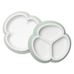 BabyBjörn Baby Plate Set, 2 Pack, Powder Green