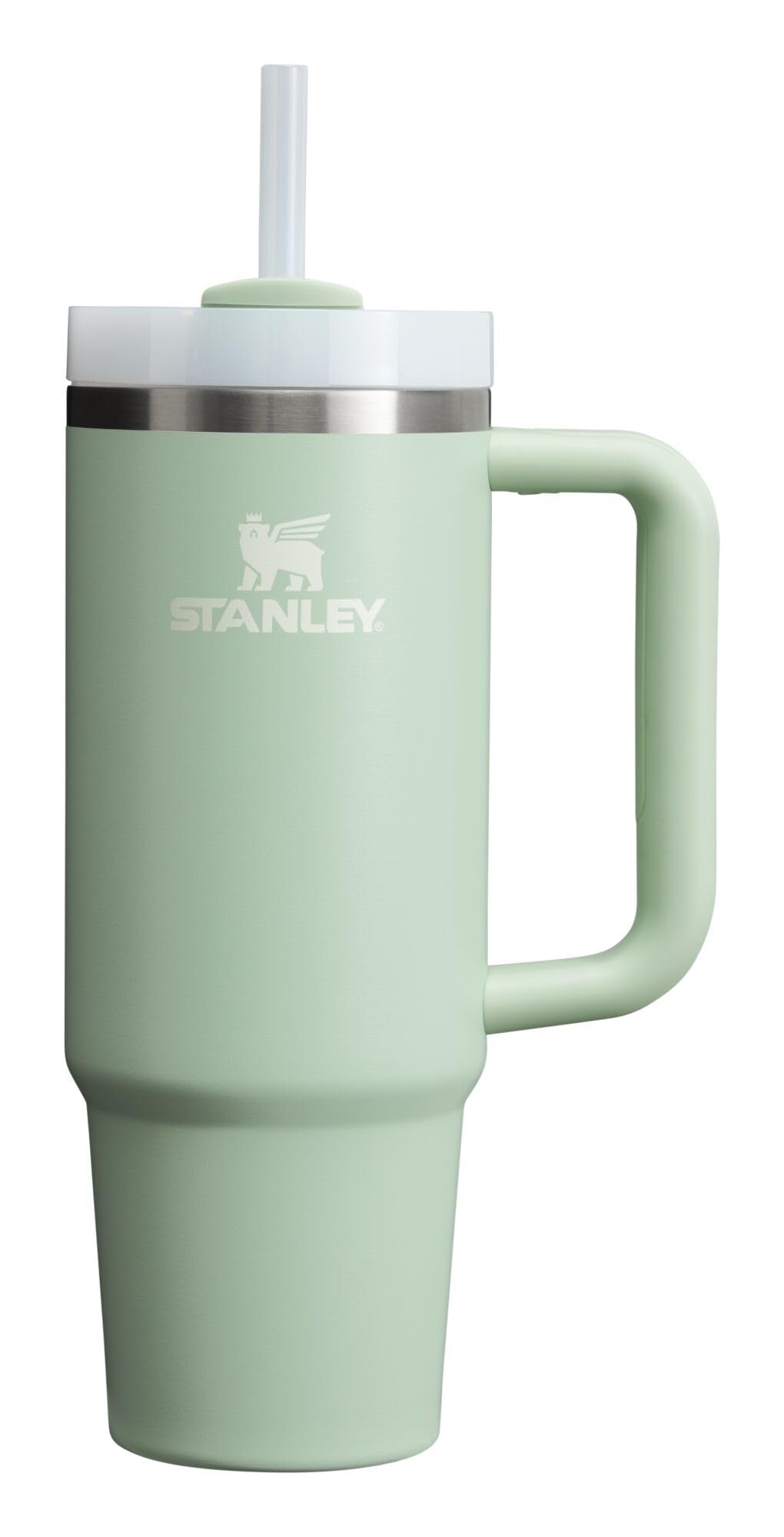 Stanley Quencher H2.0 FlowState Stainless Steel Vacuum Insulated Tumbler with Lid and Straw for Water, Iced Tea or Coffee, Smoothie and More, Rose Quartz 2.0, 30 OZ / 0.89 L