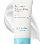 GOONGBE Pri-mmune Calming Diaper Cream - Korean Baby Diaper Cream with Zinc Oxide and Panthenol - Treats, Soothes - Soft Matte Skin, Allergen-Free, 2.7oz.