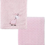 CREVENT 30''X40'' Cute Cozy Fluffy Warm Baby Blanket for Boys Infants Toddlers' Bedding Crib Cot Stroller, Baby Shower Birthday Newborn's Gift - Grey Cloud