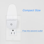 REMINDA 4 Pack Night Light Lamp with Dusk to Dawn Sensor, Plug in, Blue Led Night Light