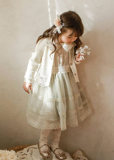Baby Toddler Girls Cardigan Sweater Dress Cover Up Long Sleeve Knit Bolero Shrug Jacket Spring Embroidery Outwear Tops Pink