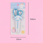 Pompompurin&Melody's Officially Licensed Two Scissors Set with Safety Caps