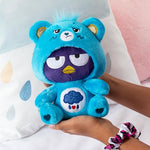 Care Bears - Badtz-Maru Dressed As Grumpy Bear 8" Fun-Size Plush, Blue - Soft, Huggable Bestie! – Good for Girls and Boys, Employees, Collectors, Ages 4+
