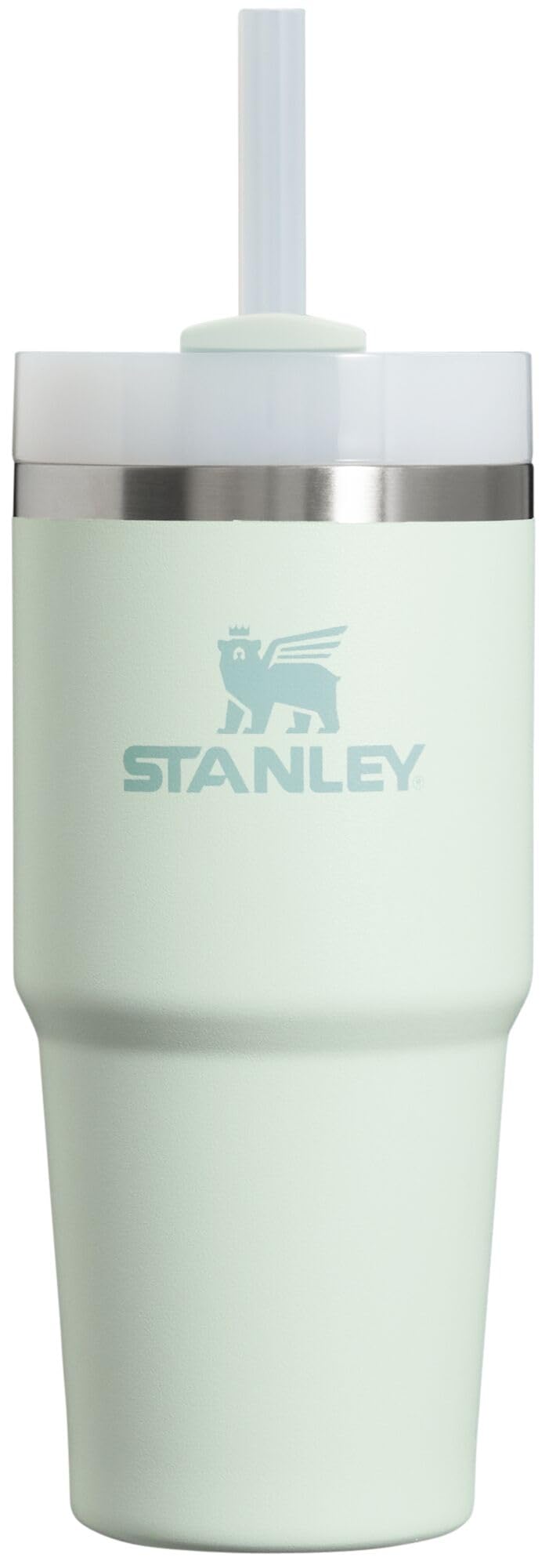 Stanley Quencher H2.0 FlowState Stainless Steel Vacuum Insulated Tumbler with Lid and Straw for Water, Iced Tea or Coffee, Smoothie and More, Rose Quartz 2.0, 30 OZ / 0.89 L