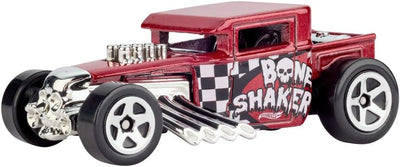 Hot Wheels Toy Cars, 5-Pack of 1:64 Scale Toy Cars with Collectible Deco & Packaging, Core Mattel 80th Anniversary Set of 5 Vehicles