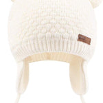 Duoyeree Kids Baby Hat Soft Warm Cable Knit Beanie Toddler Girl Fall Winter Hats