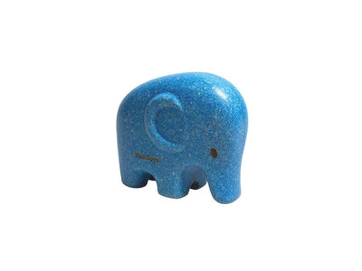 PlanToys® Elephant Wooden Montessori Imaginative and Creative Play Toy | Language Development, Social Interaction and Early Coordination Activity | Eco Friendly Animal Figurine for Meaningful Play