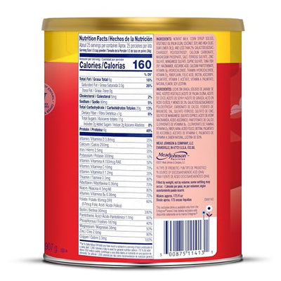 Enfagrow NeuroPro Toddler Nutritional Drink, Made with Real Milk, Brain-Building Omega-3 DHA, Nutrients and Prebiotics for Growth & Immune Support, Non-GMO, Toddler Milk Powder, 32 Oz Can