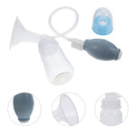 CVUTOVO Manual Breast Milk Suction Pump Kit for Mothers Portable Handheld Silicone PP Material Breastfeeding Accessory Easy One-Hand Operation Multifunctional Milk Storage Safe Practical