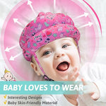 Baby Head Protector - Baby Helmet for Crawling Walking Running - No Bumps and Soft Cushion - Adjustable Protective Cap Infant Baby Safety Headguard - Toddler Helmets 6-12 Months 1-2 Years Old