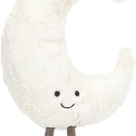 Jellycat Amuseables Moon Stuffed Toy, Medium 10.5" - Moon Plush - Fun Gift Idea