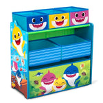 Baby Shark Design & Store 6 Bin Toy Storage Organizer by Delta Children