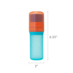 Boon Yuvi Sunscreen Applicator for Kids - Refillable and Spill Proof Kids Sunscreen Applicator with Soft Foam Sponge - Summer and Vacation Essentials - 3 Oz Travel Size - 1 Count