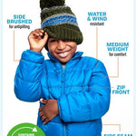 The Children's Place,Medium Weight Puffer Jacket, Wind-Resistant, Water-Resistant, Big Kid, Toddler, Baby,Navy,Toddler & Baby,12-18 Months