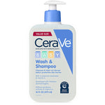 CeraVe Baby Wash & Shampoo bottle on a white background