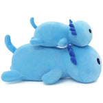 Yeqivo Axolotl Stuffed Animal, Cute Blue Axolotl Plush Pillow Toy Soft Axolotl Stuffed Animal Kawaii Plushie Toy 50CM/19.7Inch