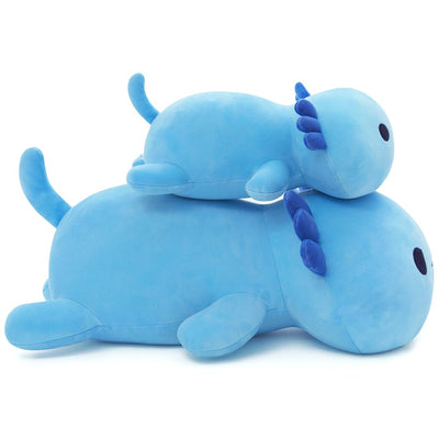 Yeqivo Axolotl Stuffed Animal, Cute Blue Axolotl Plush Pillow Toy Soft Axolotl Stuffed Animal Kawaii Plushie Toy 50CM/19.7Inch