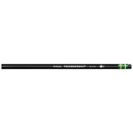 Ticonderoga Wood-Cased Pencils, Unsharpened, #2 HB Soft, Black, 12 Count