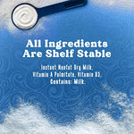 Swiss Miss Nonfat Dry Milk With Vitamins A and D, Makes Over 3 Gallons, 45.43 oz.