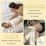 iAOVUEBY Baby Gift Set, Baby Shower Gifts for Girls Boys, Bear New Baby Gift Basket Include Newborn Rattle Blanket Wooden Keepsake Milestone Cute Bibs Socks Greeting Card, Baby Gift Essentials Stuff