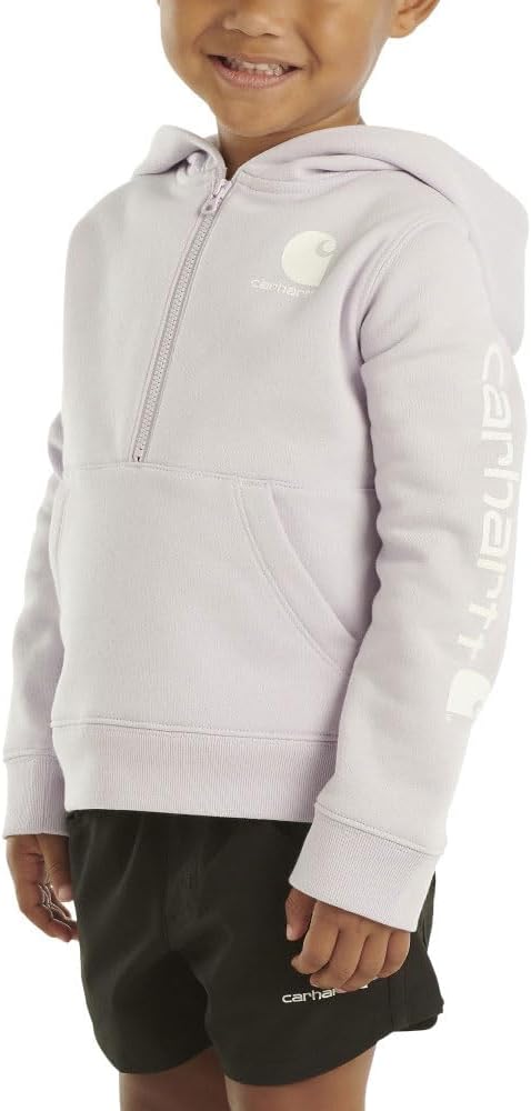 Carhartt Kid's CA6273 Long-Sleeve Half-Zip Sweatshirt - Boys