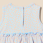 Amazon Essentials Baby Girls' Sleeveless Bodysuit Dress, Pack of 3, Pale Pink/Blue Posey Floral, 3-6 Months