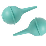 Comfort Axis Baby Nasal Aspirator and Ear Wax Bulb Syringe, Green, 3 Oz, Pack of 2