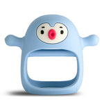 Smily Mia Baby Teething Toys for 0-6Months, Teethers for Babies 3-6Months | Penguin Teether | Hand Teether |Teething Mittens for Teething Relief, Baby Pacifier |Teething Pacifiers for Baby, Light Blue