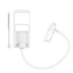 Nasal Aspirator for Baby, Baby Nose Sucker, Booger Sucker with Hand Pump and Non-Invasive Tip to Clear Clogged Passages and Boogers (Translucent White, Standard)