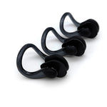Zooshine 12 PCS Waterproof Swimming Nose Clip Silica Gel Swim Nose Plug for Kids and Adults with Bright Color