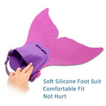 Adjustable Mermaid Swim Fin for Swimming Training Girl ,Boys ,Kids ,Children by AIWANK