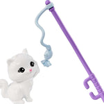 Barbie Kitty Condo Doll & Pets, Cat Tree Toy Playset with 5 Kitten Figures & Accessories