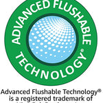 Amazon Basics Flushable Adult Toilet Wipes, Fragrance Free, 42 Count (Pack of 8) (Total 336 wipes) (Previously Solimo)