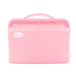 Silicone Microwave Steam Sterilizer Bag for Baby Bottles, Reusable Sterilizing Bag for Pump Parts and Toddler Accessories, Easy to Use Sterilizer Bags Perfect for Home and Travel, Pink (1PC)