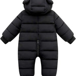 Cute Baby Boys Snowsuit New Born baby girls Winter Coat Toddler Clothes