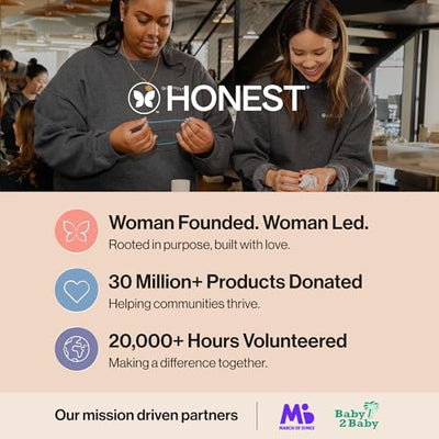The Honest Company Clean Conscious Training Pants for Sensitive Skin, Hypoallergenic, Fragrance-Free, Magical Moments Butterfly Kisses, Size 4T/5T (38 lbs), 48 Count