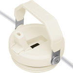 STANLEY IceFlow Stainless Steel Tumbler with Straw - Vacuum Insulated Water Bottle for Home, Office or Car - Reusable Cup with Straw Leak Resistant Flip - Cold for 12 Hours or Iced for 2 Days (Cream)