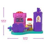 Barbie Mini Doll House Playset: Barbie Land with 1.5-Inch Doll, Furniture & Accessories