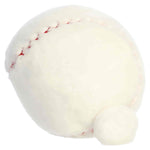 Aurora Adorable Palm Pals Party Sized Slugger Baseball Stuffed Animal - Fun Characters Now in Bigger Sizes - Perfect for Decorating Rooms and Birthday Gifts - White 7 Inches