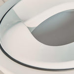 BabyBjörn Toilet Trainer - White/Black, 11.5x14x3.5 Inch (Pack of 1)