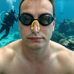 Waterproof Silicone Swim Ear Plugs with Nose Clip, 5 Pairs Reusable Earplugs for Adults Kids, Ideal for Swimming, Showering, Surfing, Diving - Ear Protection Against Water