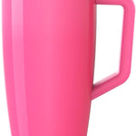 BrüMate Era 40 oz Tumbler with Handle and Straw | 100% Leakproof Insulated Tumbler with Lid and Straw | Made of Stainless Steel | Cup Holder Friendly Base | 40oz (Dune)