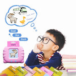 Talking Flash Cards for Toddler 1 2 3 4 Year Olds, Language Learning Toys, Autism Toys, Pocket Speech Therapy Toys, Montessori Toys with 224 Words, Children's Sensory Learning Educational Toys