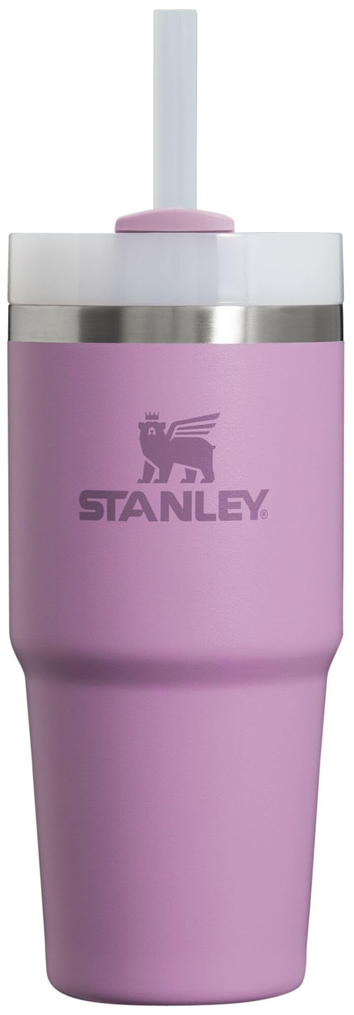 Stanley Quencher H2.0 FlowState Stainless Steel Vacuum Insulated Tumbler with Lid and Straw for Water, Iced Tea or Coffee, Smoothie and More, Rose Quartz 2.0, 30 OZ / 0.89 L