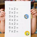 1000 Cute Animal Reward Stickers for Kids Classroom, Motivational Stickers for Teachers & Students, 1 Inch, 16 Styles
