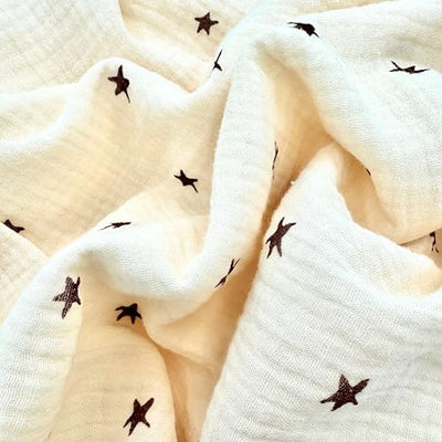 Baby Gift Set Boy or Girl - Baby Shower Basket Suitcase with Large Plush Blanket, Muslin Swaddle, Natural Teether, Wood Birth Record, Hand & Foot Print Kit, Nemo Socks, Baby Gift, Unisex Forest Green